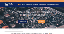 Desktop Screenshot of innovel.fr